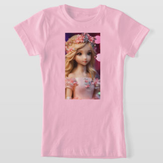 camisa de garotas barbie