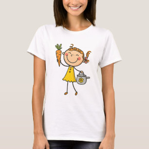 Camisa de Garotas Super-Heróis do Cartoon