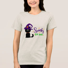 Camisa de Gata Assustadora Senhora Roupa de Hallow