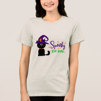 Camisa de Gata Assustadora Senhora Roupa de Hallow