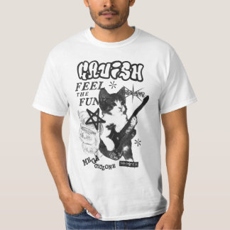 Camisa de gatinho rockstar