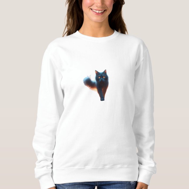 Camisa de gato bonito (Frente)