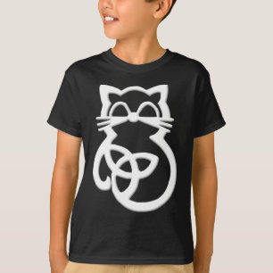 Camisa de Gato Celestial de Trindade Branca