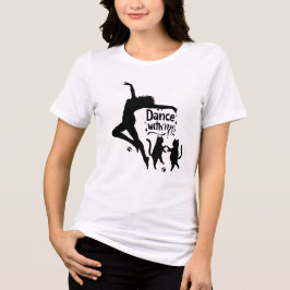 Camisa De Gato DanceWith - Diversão Da Dança Típic