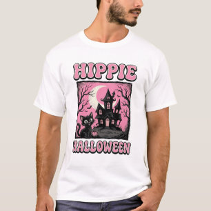 Camisa de Gato de Casa Assombrada Vintage de Hallo