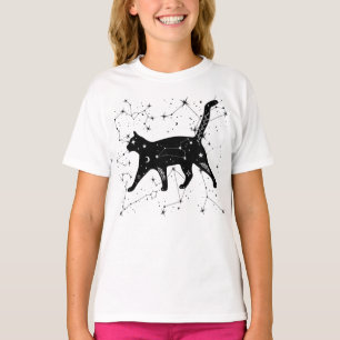 camisa de gato de constelação
