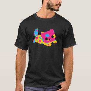 Camisa de Gato do Orgulho Pansexual
