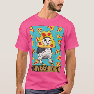 Camisa De Gato Engraçada, Pizza Engraçada, Pizza A