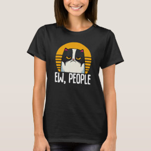 Camisa De Gato Engraçada Retrorando Pessoas De Gat