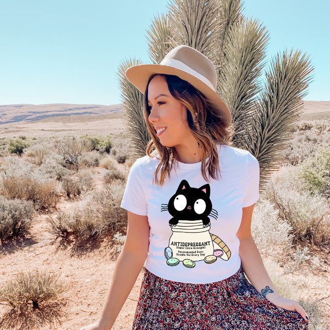 Camisa De Gato Engraçado, Saúde Mental (Criador carregado)