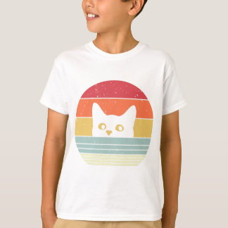 Camisa De Gato. Estilo Retro 