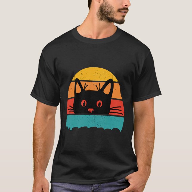 Camisa De Gato. Estilo Retro E (Frente)