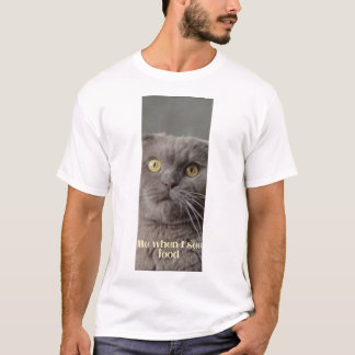 Camisa de gato para homens