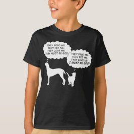 Camisa de gatos e cães