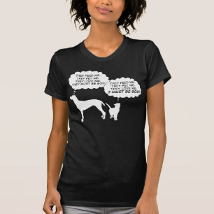 Camisa de gatos e cães