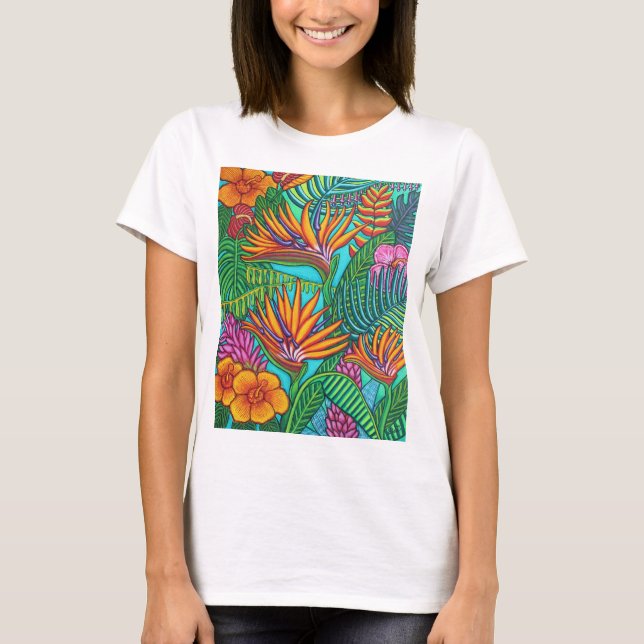 Camisa De Gemas Tropicais (Frente)