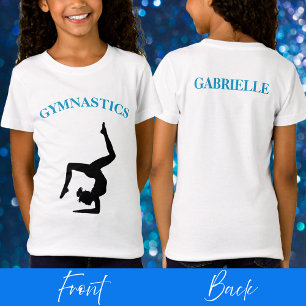 Camisa de ginástica para garotas Personalizadas