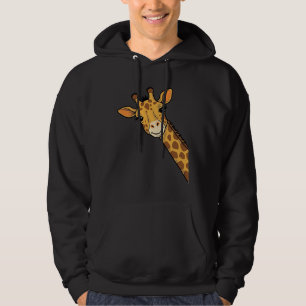 Camisa de Girafa Olhando de Esquina com Gravura Vi