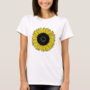 Camisa de Girassol, Flor Silvestre, Camisa Diverti