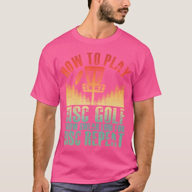 Camisa De Golfe De Disco Para Pai Masculino Disco  (Frente)