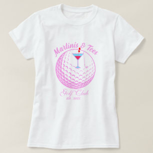 Camisa de Golfe de Martinis e Camisetas - Escuridã