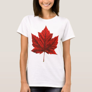 Camisa de golfe do Canadá Camisa de polo feminino
