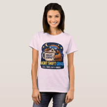Camisa de Graduação de Enfermagem Sloth Turno Notu