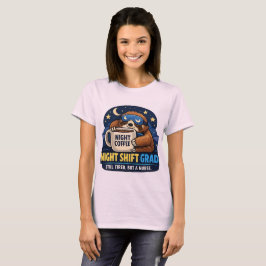 Camisa de Graduação de Enfermagem Sloth Turno Notu