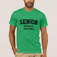 Camisa de graduação do mais velho com ano e nome e