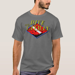 Camisa de Grande Caimão do mergulho