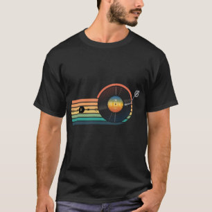 Camisa de gravação de vinilo T-Shirt