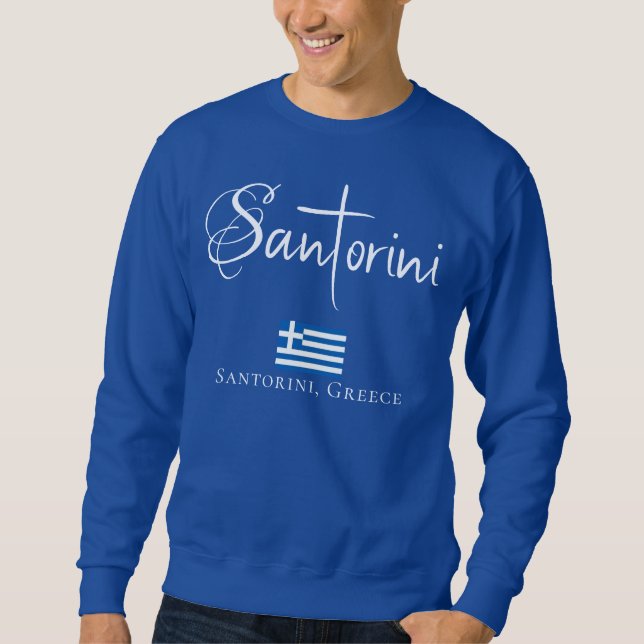 Camisa de Grécia Santorini (Frente)