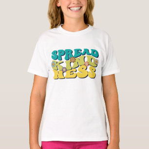 Camisa De Groovy Para Crianças Espalhar gentilez