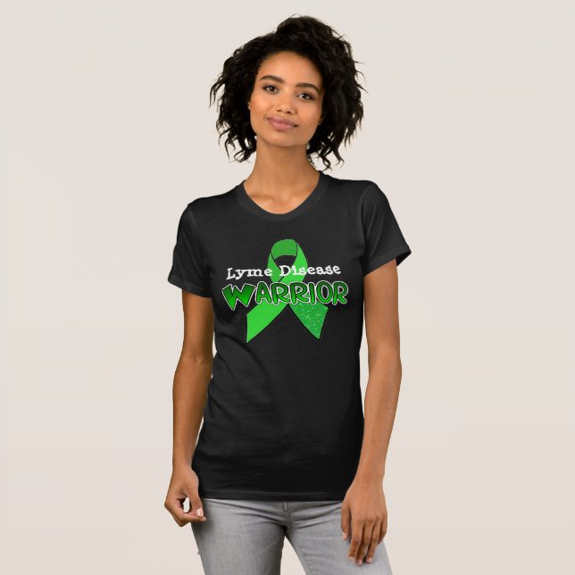 Camisa de Guerreiro da Doença de Lyme (Frente Completa)