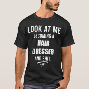 Camisa de Hairstylist para doação de cabeleireiros