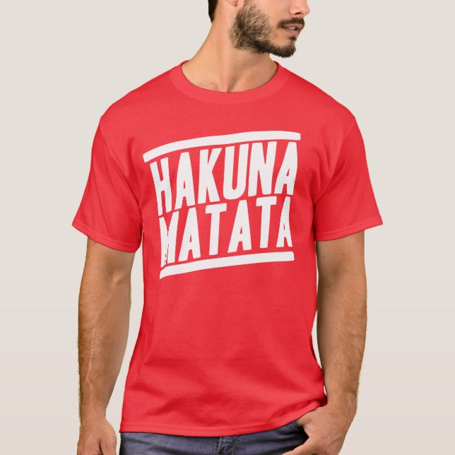 Camisa de Hakuna Matata (Frente)