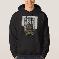 Camisa de Halloween Antiga Roupa de Casa Assombrad