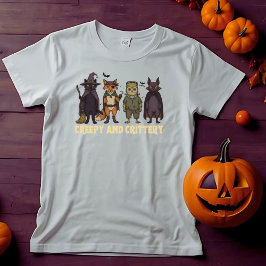 Camisa De Halloween Assustadora E Crítica