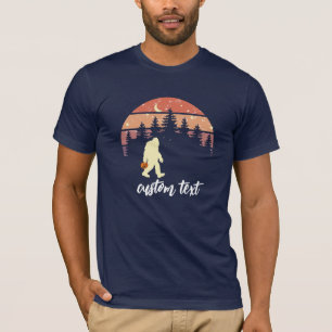 Camisa de Halloween Bigfoot Personalizada - Truque