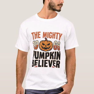 Camisa de Halloween Crente de Abóbora Vintage Desi