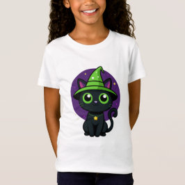 Camisa de Halloween da Bruxa Bonita - Crianças