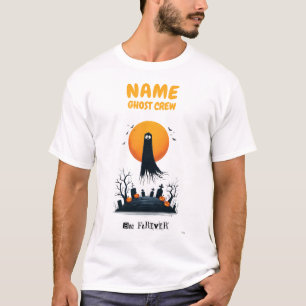 Camisa de Halloween da Tripulação Fantasma Persona
