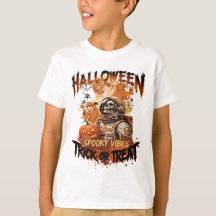 Camisa de Halloween de Astronauta Assustador para