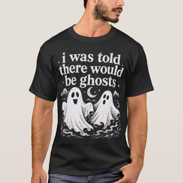 Camisa de Halloween de Fantasma Fofo (Frente)