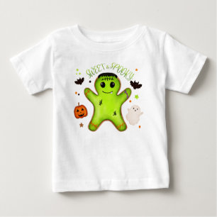 Camisa de Halloween do Homem de Gengibre Frankenst