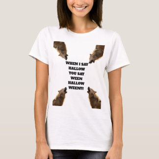 Camisa de Halloween do lobo Rocker