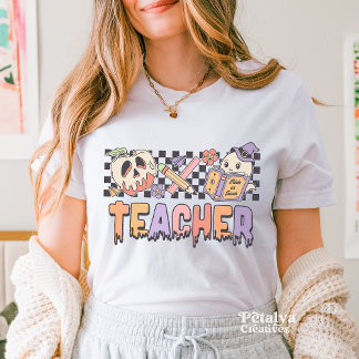 Camisa de Halloween do Professor