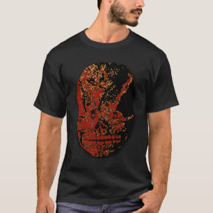 Camisa de Halloween do Skull assustadora