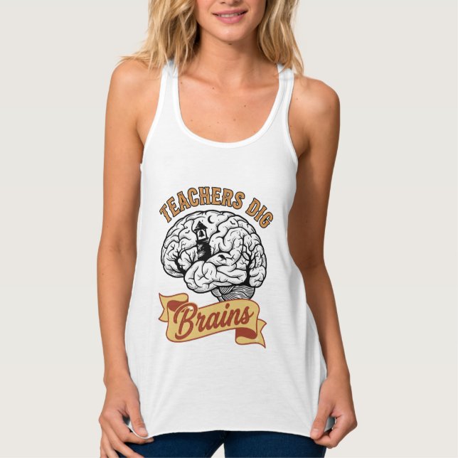 Camisa de Halloween para Professor Punho de Cérebr (Frente)