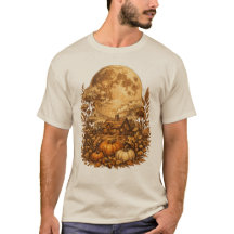 Camisa de Halloween Vintage Harvest Moon Cottageco